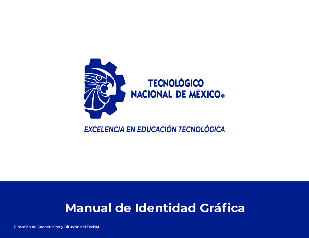 thumbnail of Manual de Identidad Gráfica TecNM
